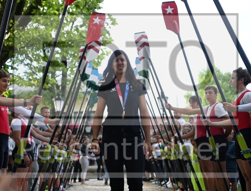 Ehrung Magdalena Lobnig / Olympia Bronze (02.08.2021)_11