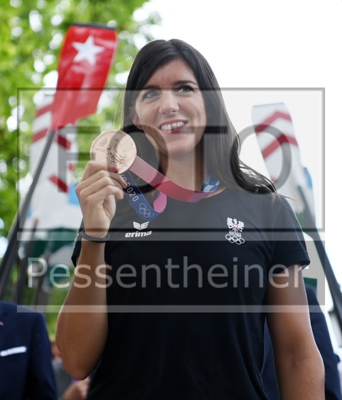 Ehrung Magdalena Lobnig / Olympia Bronze (02.08.2021)_15
